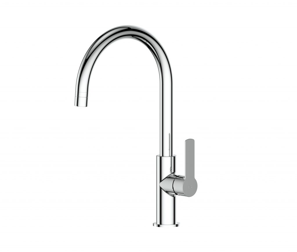 Astro II Gooseneck Sink Mixer Greens Tapware Australia