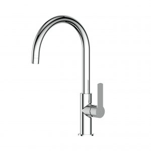 ASTRO II GOOSENECK SINK MIXER 25MM in Chrome