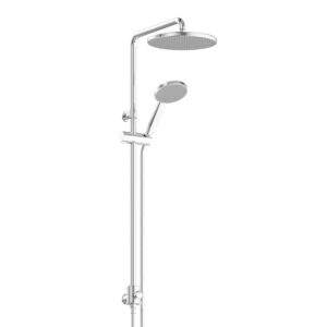 Glide RainBoost Twin Rail Shower
