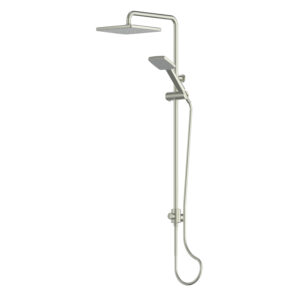 Glide Syntra Twin Rail Shower - Brushed Nickel