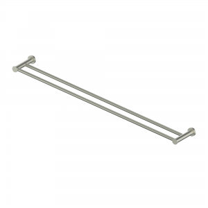 213151 - Tesora Double Towel Rail in Brushed Nickel
