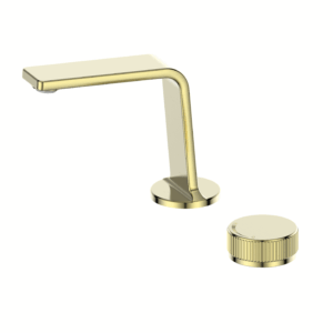 Venza Two Hole Deck Mounted Basin Mixer