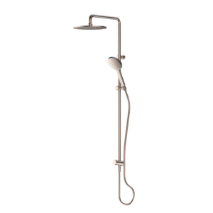 Lavish Brass Twin Rail Shower